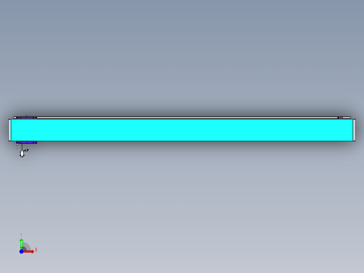 威洛博VL系列直线电机模组-VL17E2-S2400前视缩略图