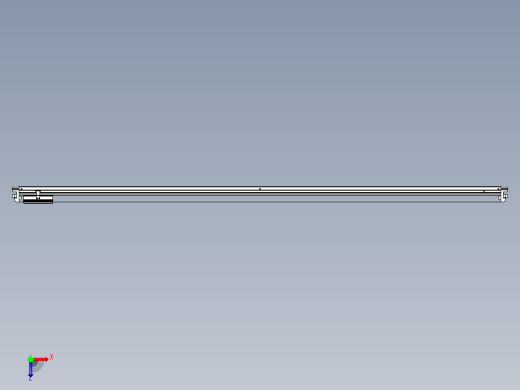 威洛博VL系列直线电机模组-VL17E2-S2400俯视缩略图