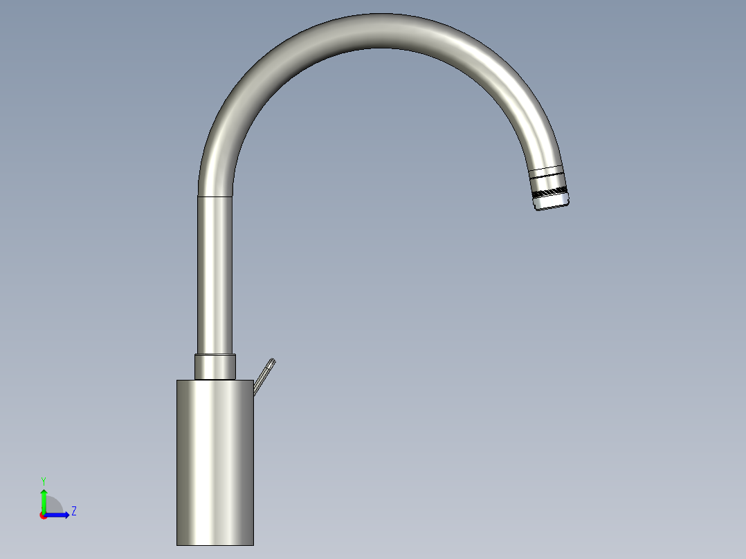 水龙头11左视图