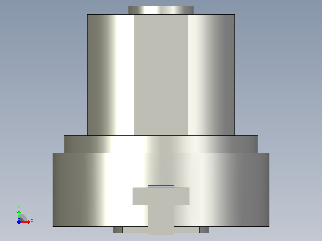 普通气爪PH02-20A前视图