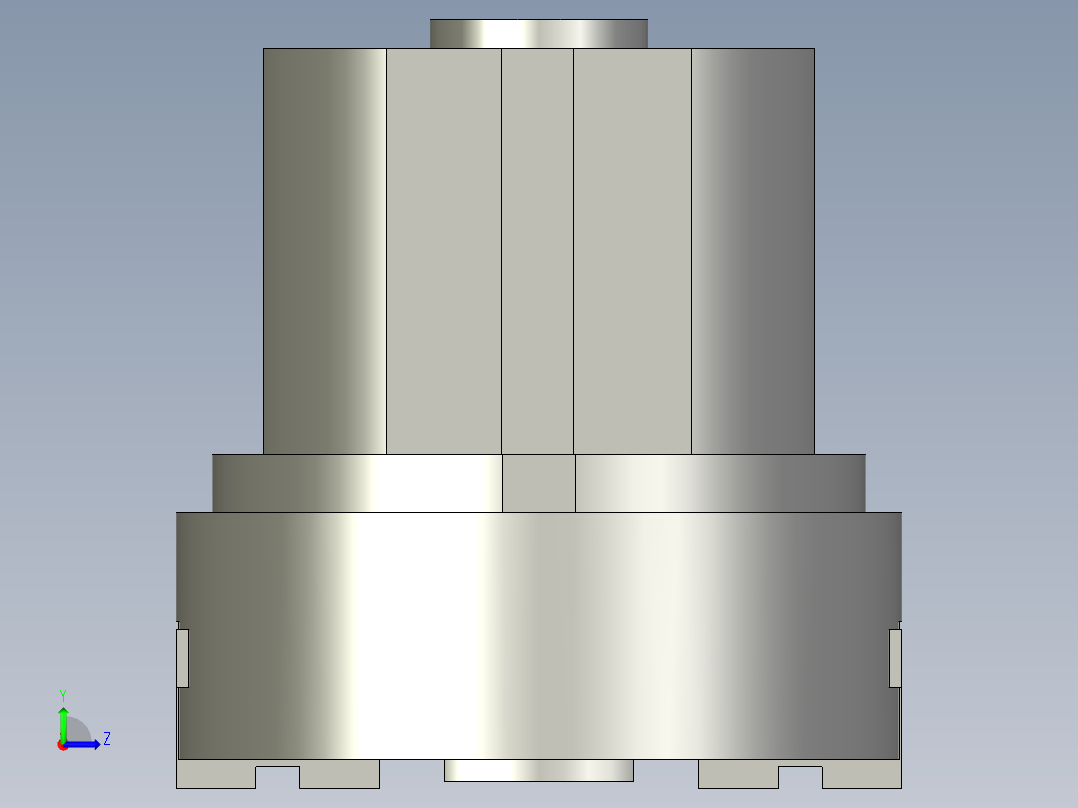 普通气爪PH02-20A左视图