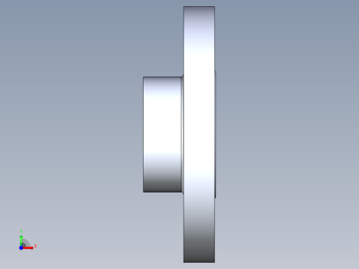 船舶管路系统S22_SeaDrainPLUS_Flange150Solid-S_37E169202_2in Sea Drain Plus - Flange 150lb Solid - S前视缩略图