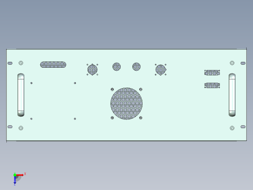 电池箱钣金机箱俯视缩略图
