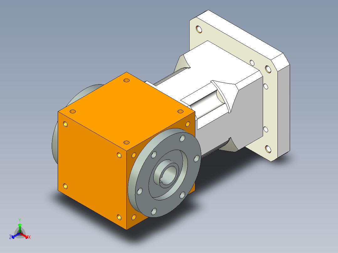 换向器PW140双孔 PLX120-L1 35-114.3-200-M12.stp主视图