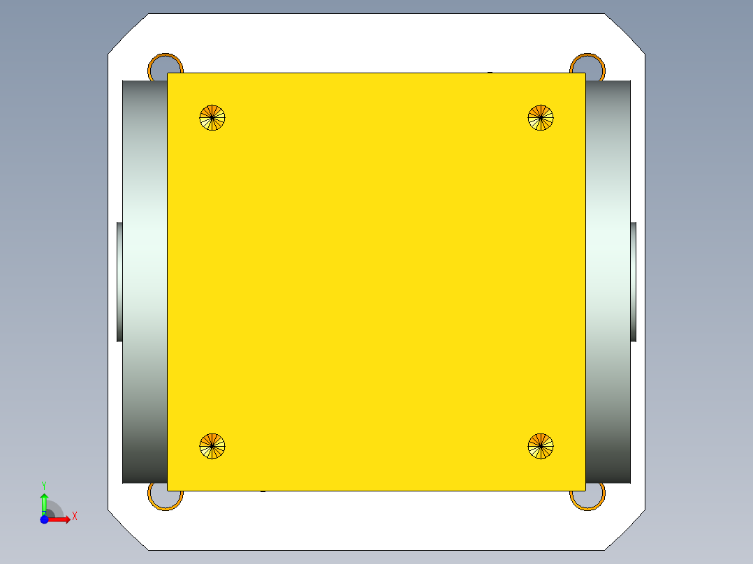 换向器PW140双孔 PLX120-L1 35-114.3-200-M12.stp前视图