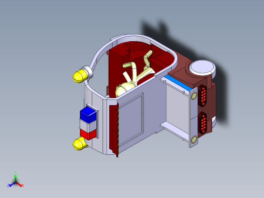 卡通玩具车正等轴测缩略图