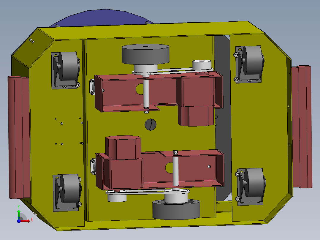 AGV小车、AGV(24)前视图