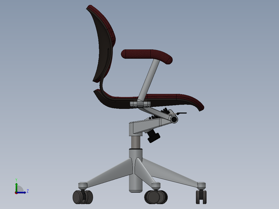 椅子、凳子(22)左视图