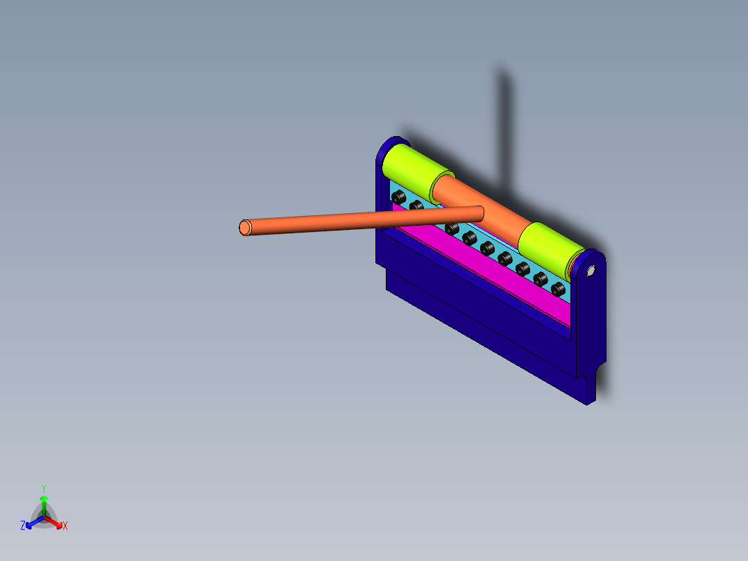 小型手动折弯机