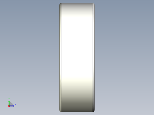 完整的R开放式微英制系列轴承库— SolidWorks和Step微型轴承模左视缩略图