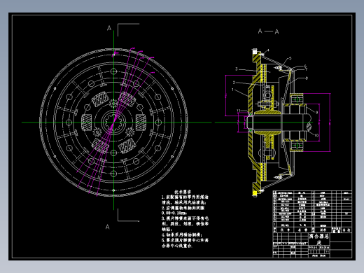 马自达3轿车的膜片弹簧离合器设计含开题及5张CAD图