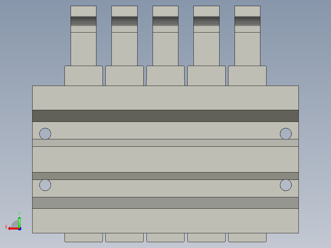 7V11006B050-电磁阀组Z轴ZC后视图
