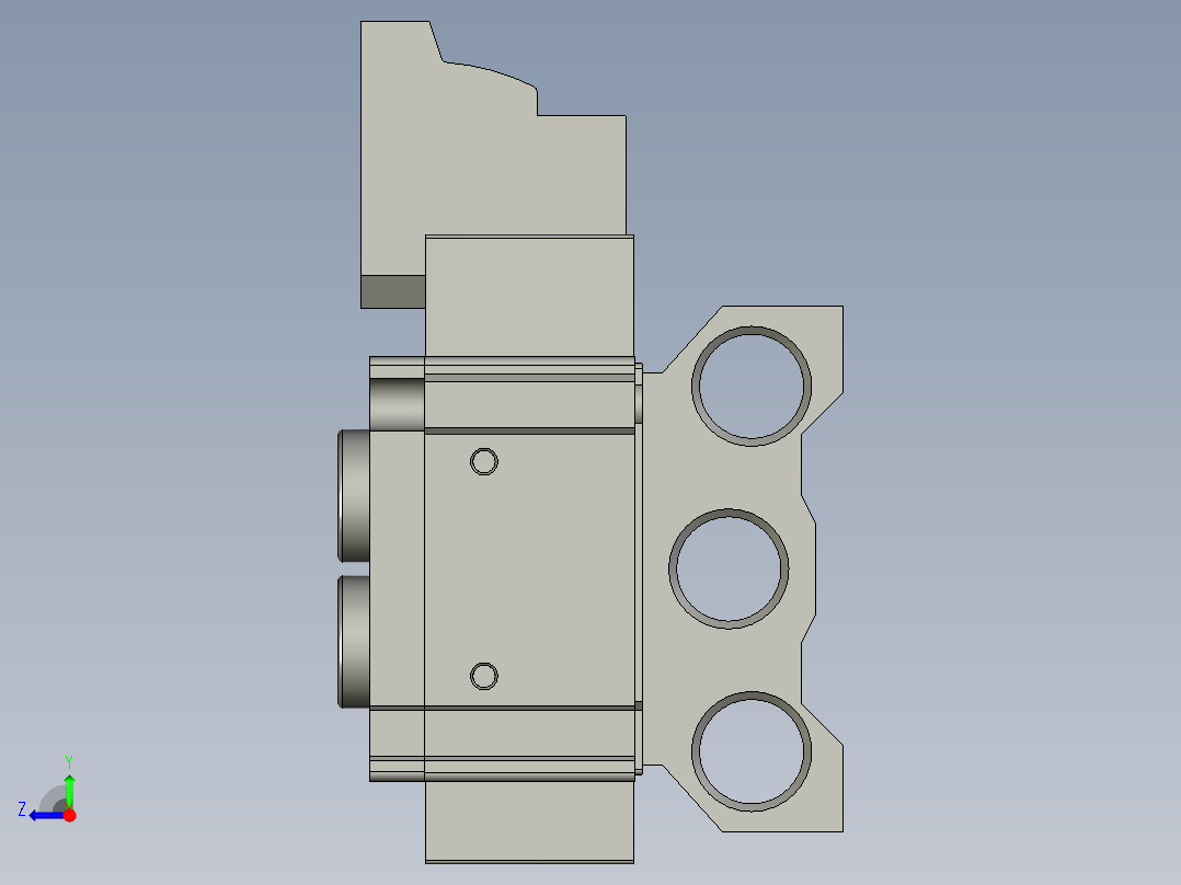 7V11006B050-电磁阀组Z轴ZC右视图