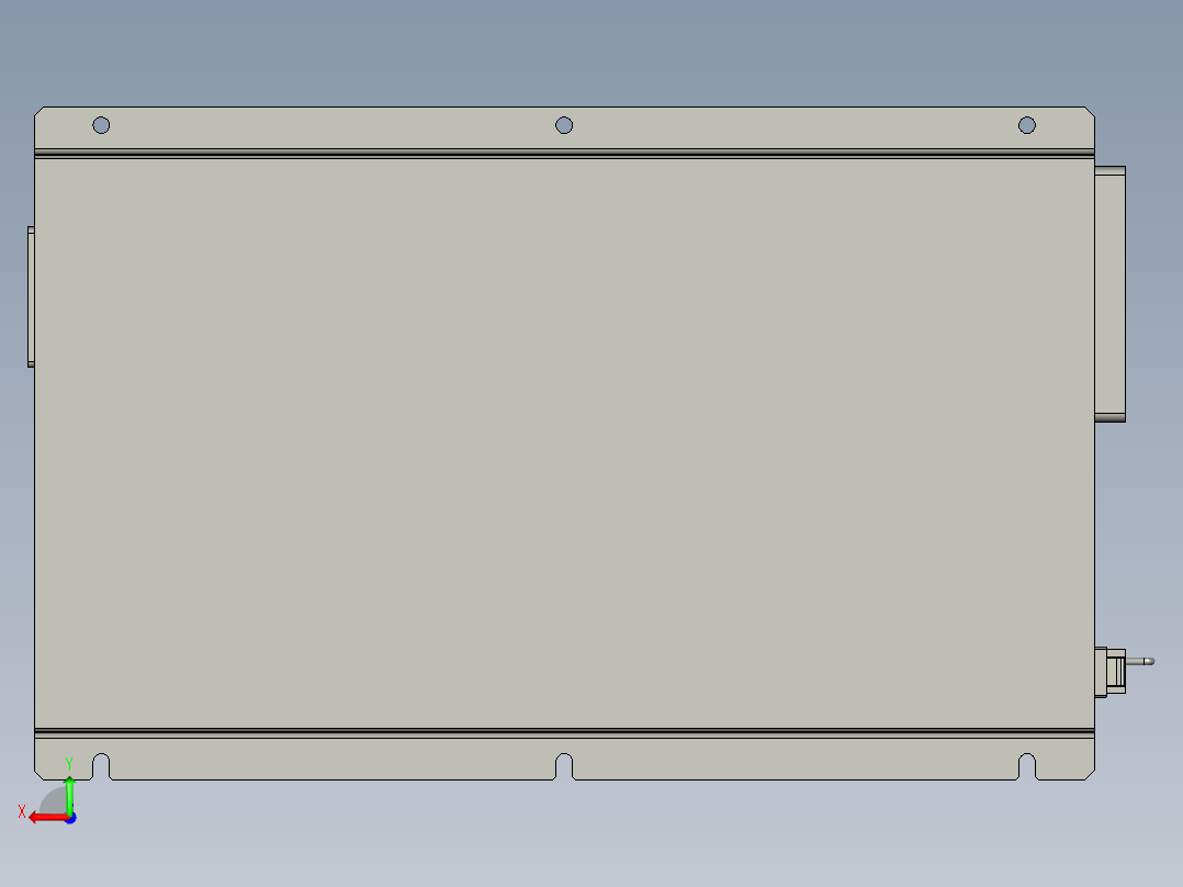 凹凸板机器人控制器RCX340雅马哈后视图