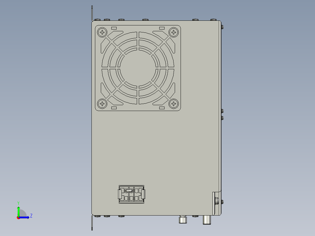 凹凸板机器人控制器RCX340雅马哈左视图