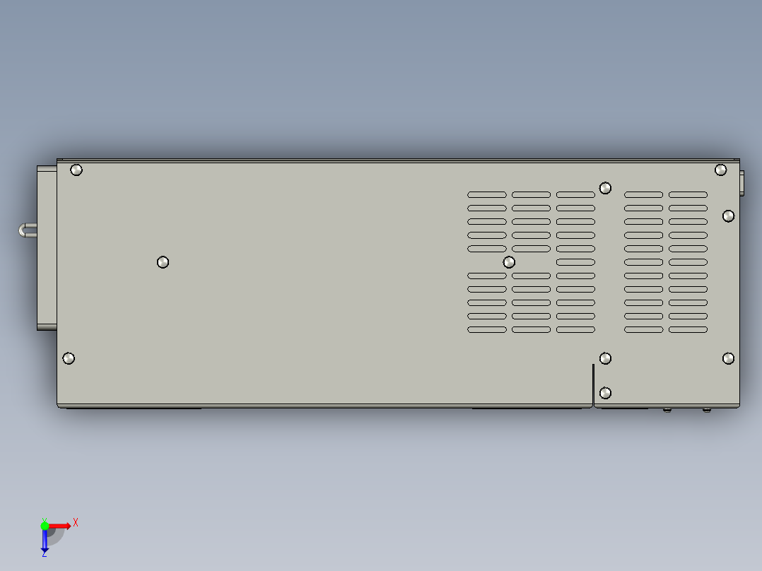 凹凸板机器人控制器RCX340雅马哈俯视图