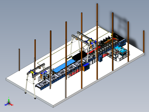 B I W 地板平底锅装配线