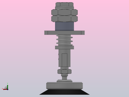PUYSB 60~100摇摆型真空吸盘[PUYSB-80-10-S]后视缩略图