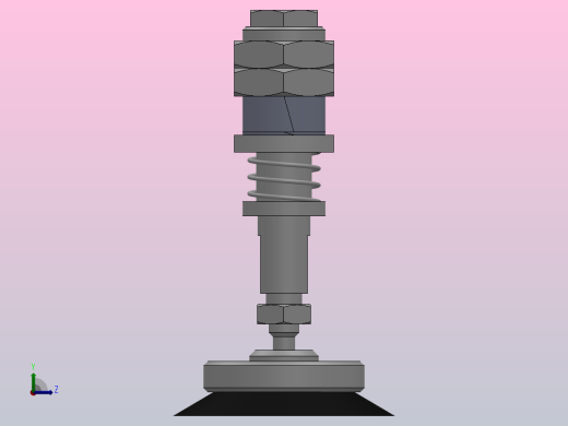 PUYSB 60~100摇摆型真空吸盘[PUYSB-80-10-S]左视缩略图