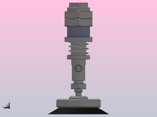 PUYSB 60~100摇摆型真空吸盘[PUYSB-80-10-S]右视缩略图