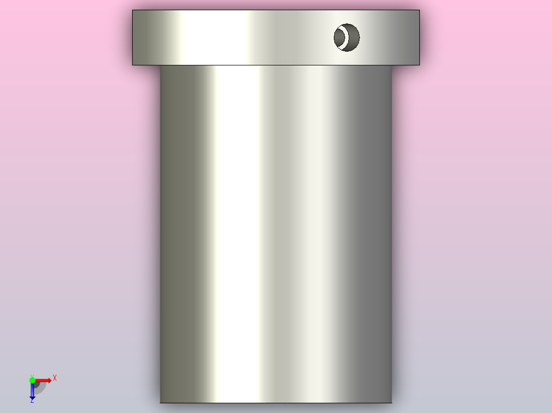 FSI-R32-10T4上银FSC，FSI系列滚珠丝杆俯视图