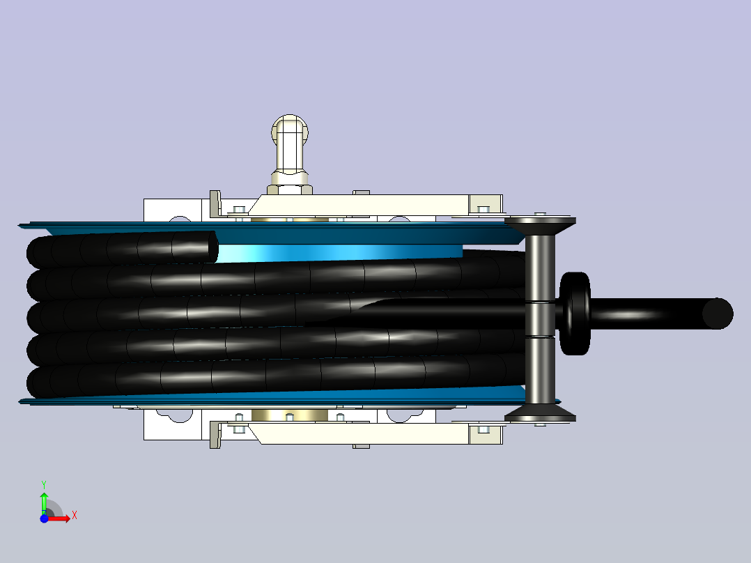 风炮10m卷管器--1185458--50前视图