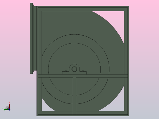DKF5.6S-180°离心通风机[DKF5.6S-180°]后视缩略图