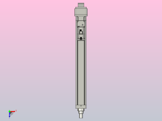 轻载电动缸TPA-ESR100-3210C-L700-MR-CA-W-P75-JX-C3俯视缩略图