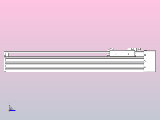 日规模组半封闭丝杆TPA-HNR-85S-1610-L300-MR-Y-P20-N3左视缩略图