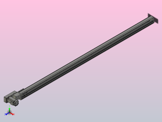 皮带直线轴半封闭可选导轨TPA-HNB-65S-90-L1900-ML-C-P10-N3