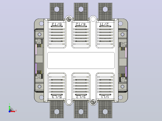 CJ40-315～500交流接触器三维模型202401前视缩略图
