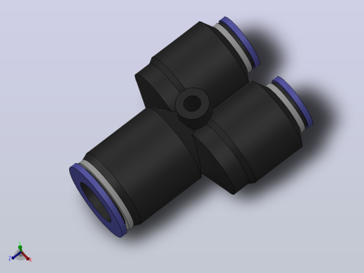 IPY 塑料Y三通_IPY12-08