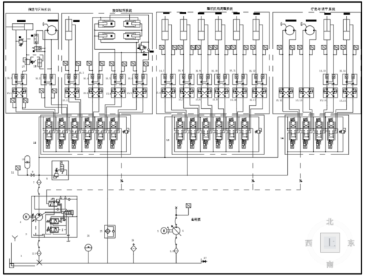 潜孔钻机液压系统（SW+CAD+说明书+开题）缩略图