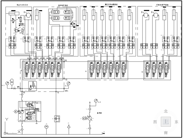潜孔钻机液压系统（SW+CAD+说明书+开题）