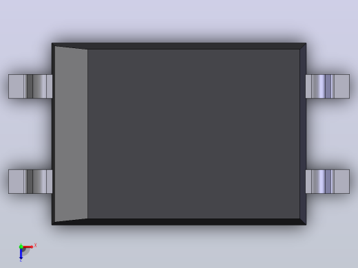 电子器件电阻OptoCoupler TLP521-2俯视缩略图