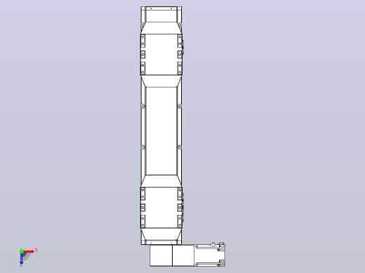 皮带直线轴双滑块型TPA-GCBS-150-P80-L150-DL-M75-N3俯视缩略图