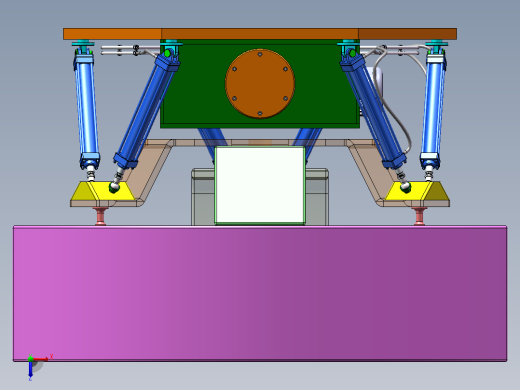 YX-MNQ-00 六自由度游戏模拟器（SW+CAD+说明书）俯视缩略图