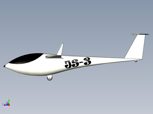 JS-3 滑翔机右视缩略图