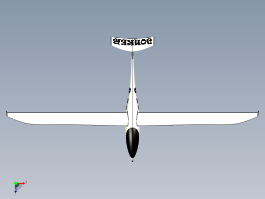 JS-3 滑翔机俯视缩略图