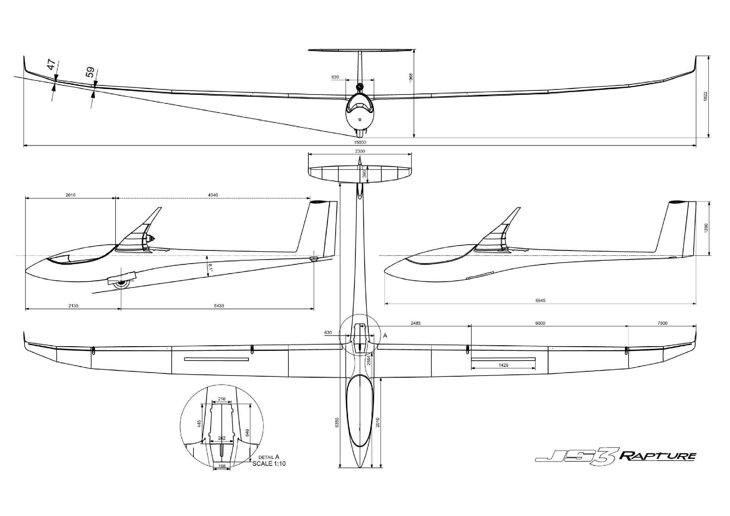 JS-3 滑翔机