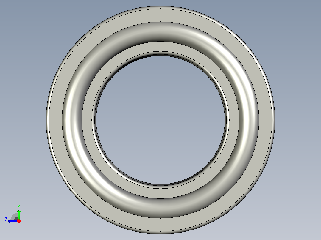 SKF自调心球轴承ball_bearing_1218_k_0右视图
