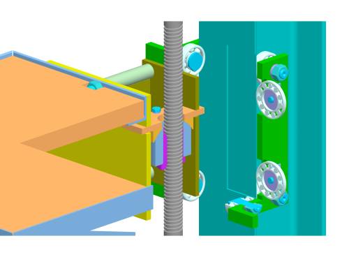 vertical elevator垂直升降机构3D图纸 STP格式缩略图