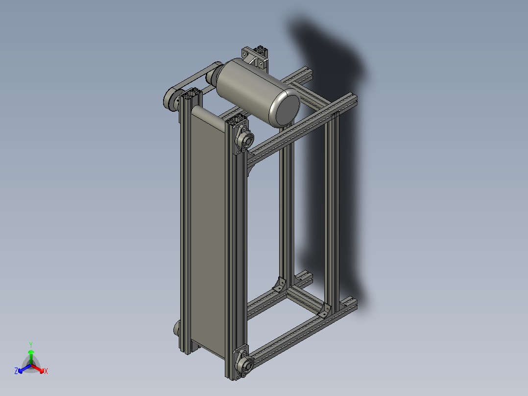 皮带输送线3D模型