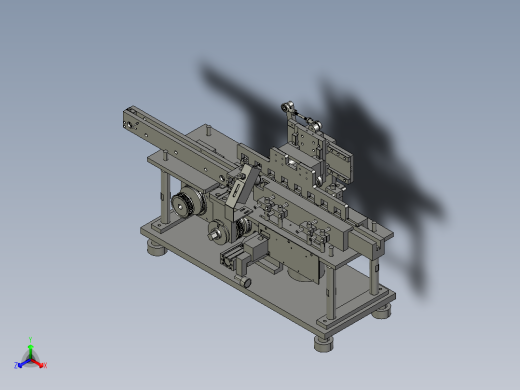 凸轮搬运吹气除尘
