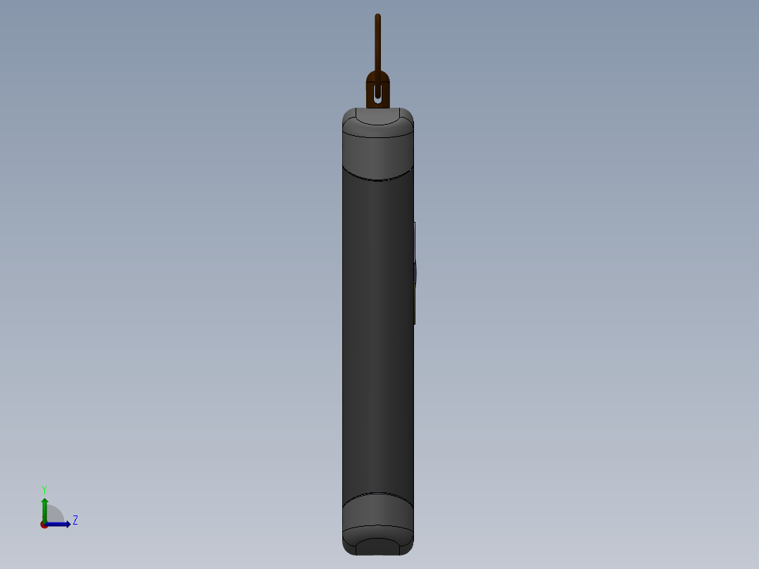 mp3播放器左视图