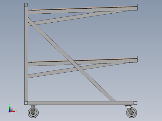 手拉小车前视缩略图
