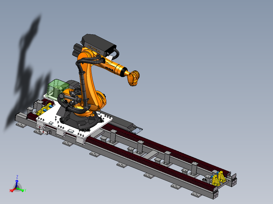 B11-库卡机器人KR210(带地轨