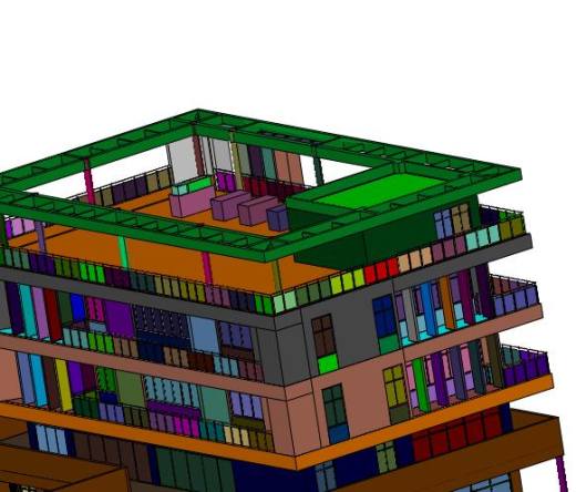 当代教育教学楼建筑模型缩略图