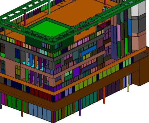当代教育教学楼建筑模型缩略图