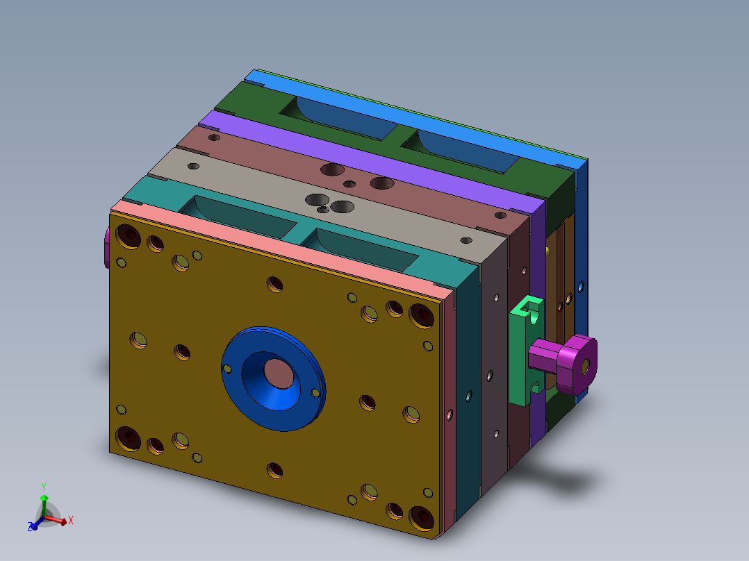 复杂的模具设计